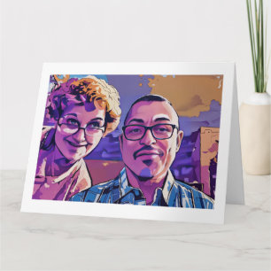 Moeder en ik Moederdag 2017 leeftijden 84 en 64 ka Kaart