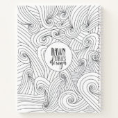 Moeder en Ik Schetsboek | Olifant Familie Notitieboek (Achterkant)