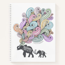 Moeder en Ik Schetsboek | Olifant Familie
