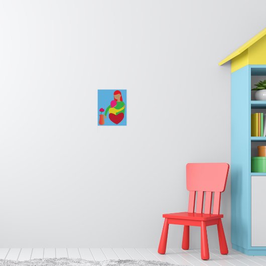 Moeder en Kind_02 Poster (Kinderkamer 1)