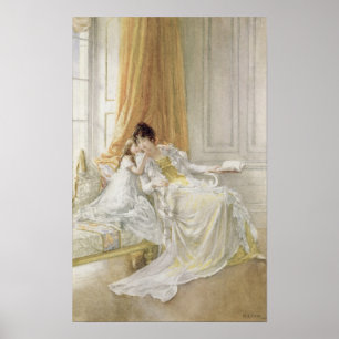 Moeder en kind, 1864 poster