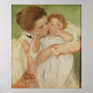 Moeder en kind, 1897 poster