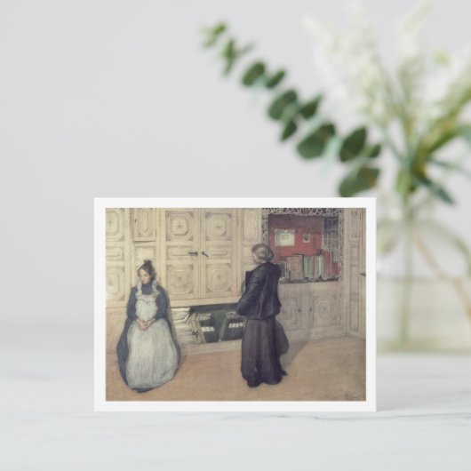 Moeder en kind, 1903 briefkaart (Staand voorkant)