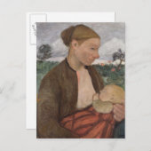 Moeder en kind, 1903 briefkaart (Voorkant / Achterkant)