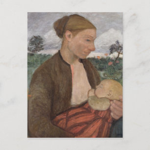 Moeder en kind, 1903 briefkaart