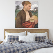 Moeder en kind, 1903 canvas afdruk (Insitu (Slaapkamer))