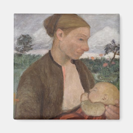 Moeder en kind, 1903 magneet (Voorkant)