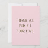 Moeder en kind bedankt kaart (Achterkant)