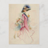 moeder en kind briefkaart (Voorkant)