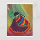 Moeder en kind briefkaart (Voorkant)