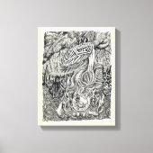 Moeder en kind canvas afdruk (Voorkant)