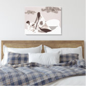 Moeder en kind canvas afdruk (Insitu (Slaapkamer))