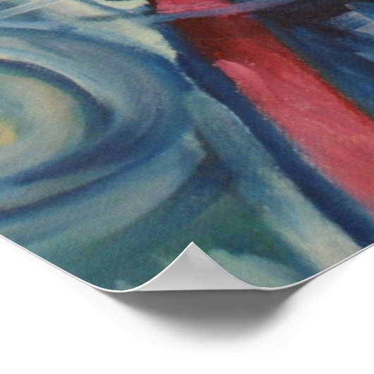 Moeder en kind - Canvas afdrukken Poster (Hoek)