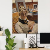 Moeder en kind, Carl Larsson Poster (Thuiskantoor)