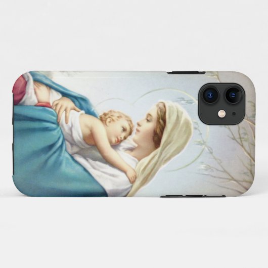 Moeder en kind Case-Mate iPhone case (Achterkant (horizontaal))