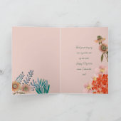 Moeder en kind Deer Moederdag Kaart (Binnen)