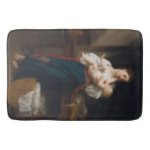 Moeder en kind (door Bouguereau) Badmat (Voorkant)