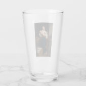 Moeder en kind (door Bouguereau) Glas (Achterkant)