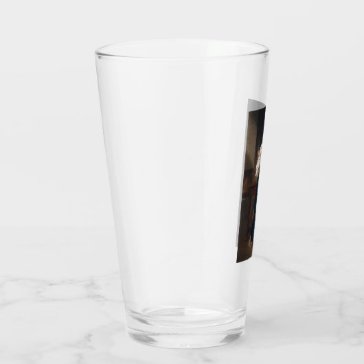 Moeder en kind (door Bouguereau) Glas (Rechts)
