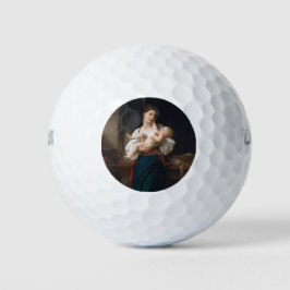 Moeder en kind (door Bouguereau) Golfballen