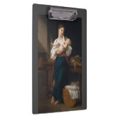 Moeder en kind (door Bouguereau) Klembord (Rechts)