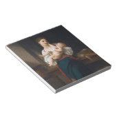 Moeder en kind (door Bouguereau) Notitieblok (Schuin)