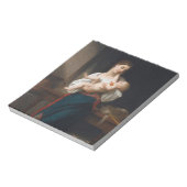 Moeder en kind (door Bouguereau) Notitieblok (Linkerzijde)