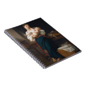 Moeder en kind (door Bouguereau) Notitieboek (Rechterzijde)