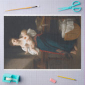 Moeder en kind (door Bouguereau) Tissuepapier (Craft)