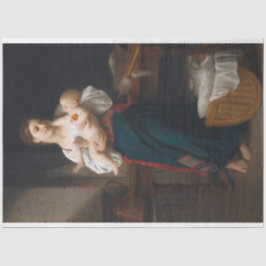 Moeder en kind (door Bouguereau) Tissuepapier