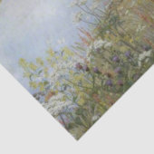 Moeder en kind door een rivier met wilde Rozen Tissuepapier (Detail)