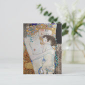 Moeder en kind door Gustav Klimt Briefkaart (Staand voorkant)