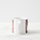 Moeder en kind door Gustav Klimt Collage Espresso Kop (Achterkant)