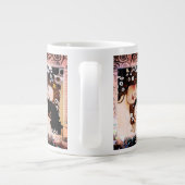 Moeder en kind door Gustav Klimt Collage Grote Koffiekop (Achterkant)