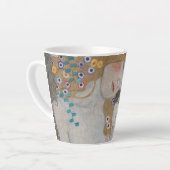 Moeder en kind door Gustav Klimt Latte Mok (Linkerhoek)