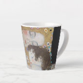 Moeder en kind door Gustav Klimt Latte Mok (Rechterhoek)