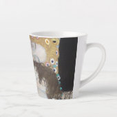 Moeder en kind door Gustav Klimt Latte Mok (Rechts)