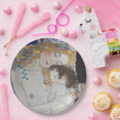 Moeder en kind door Gustav Klimt Papieren Bordje (Feest)