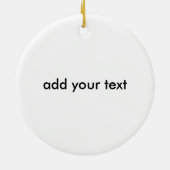 Moeder en kind door Klimt Keramisch Ornament (Achterkant)