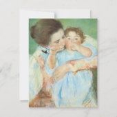 Moeder en kind door Mary Cassatt,  Kunst (Voorkant)