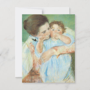 Moeder en kind door Mary Cassatt,  Kunst