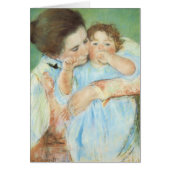 Moeder en kind door Mary Cassatt,  Kunst (Voorkant)