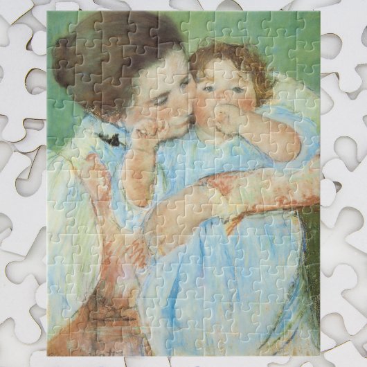 Moeder en kind door Mary Cassatt,  Kunst Legpuzzel