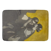 Moeder en kind (door Norah Neilson Gray) Badmat (Voorkant)