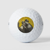 Moeder en kind (door Norah Neilson Gray) Golfballen (Voorkant)
