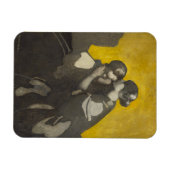 Moeder en kind (door Norah Neilson Gray) Magneet (Horizontaal)