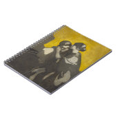 Moeder en kind (door Norah Neilson Gray) Notitieboek (Linkerzijde)