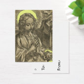 MOEDER EN KIND, EEN LABEL VAN DE VERSIE VISITEKAARTJES (Bureau)