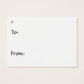 MOEDER EN KIND, EEN LABEL VAN DE VERSIE VISITEKAARTJES (Achterkant)