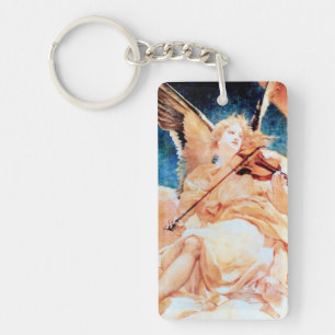 Moeder en Kind Engel Sleutelhanger